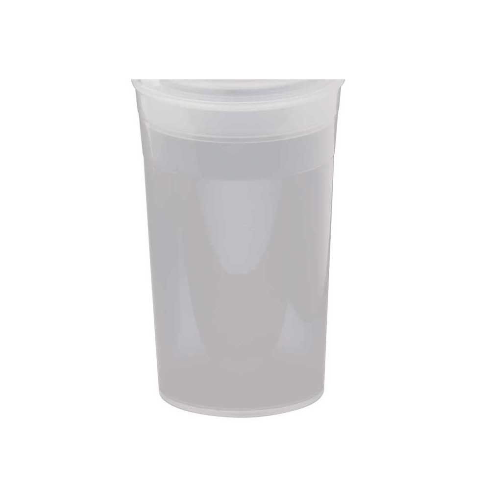 Transparenter Trinkbecher aus Kunststoff, 250 ml, ohne Aufsatz