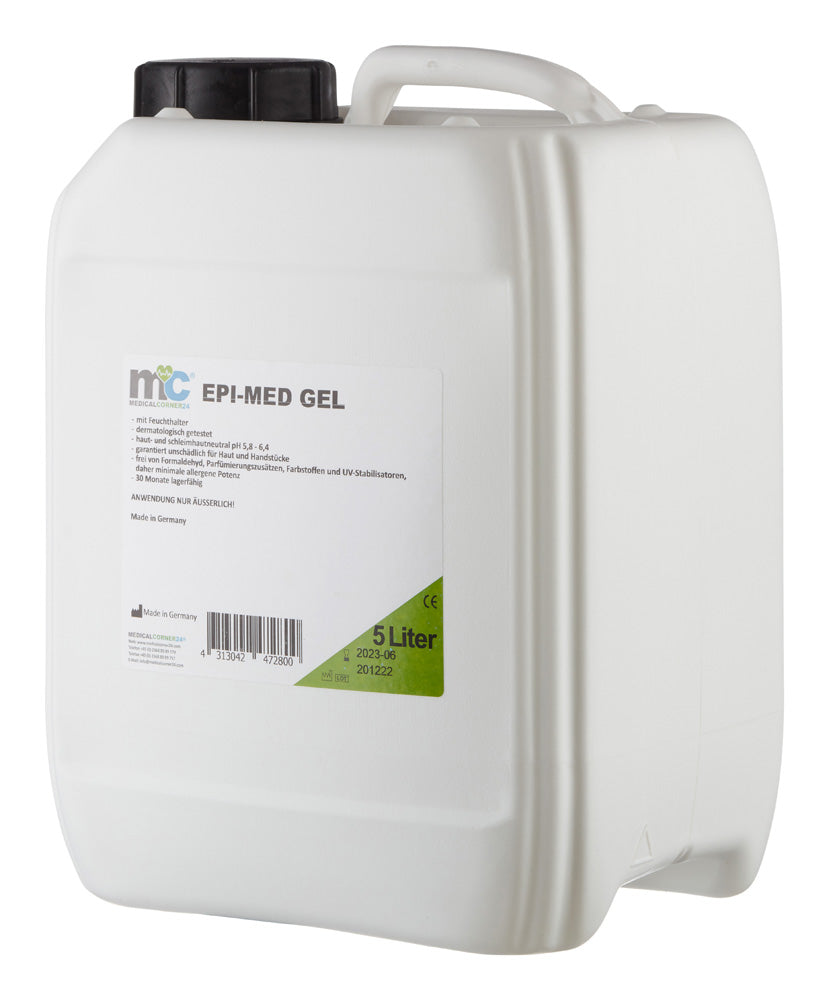 IPL-Kontaktgel Kanister, weiß, schwarzer Deckel, 5 Liter