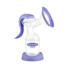 Lansinoh Handmilchpumpe mit Weithals-Flasche (160 ml), 2-Phasen-Technologie