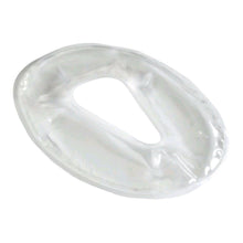 Transparentes Gelkissen mit Nasenausschnitt, oval, Pader Comfort+