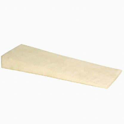 Pader Armlagerungskeil aus Kunstleder, beige, 50x20x10/2 cm