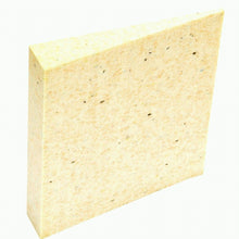 Eckiges Sitzkeilkissen aus Verbundschaum, keilförmig, ohne Bezug, beige