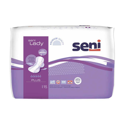 Seni Lady Inkontinenzeinlagen PLUS, in violetter Packung