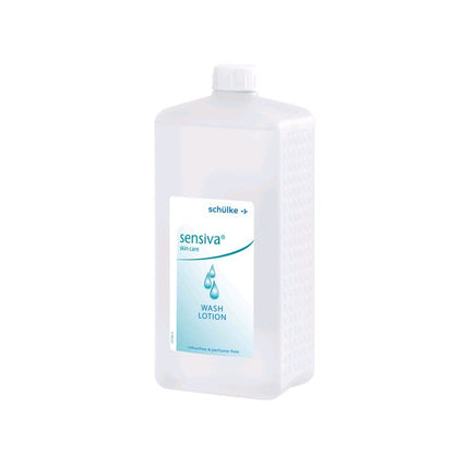 Schülke sensiva® Waschlotion, Kunststoffflasche mit Schraubverschluss und Etikett