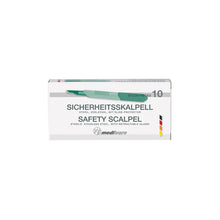 Sterile Sicherheitsskalpell-Verpackung, Mediware, 10 Stück mit Schutz