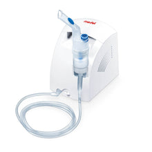 Medel Vernebler AIR PLUS mit Schlauch und Mundstück, weiß-blau