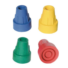 Behrend Krückenkapsel-Set, große Haftfläche, Gr.0, 16 mm, blau, gelb, grün, rot