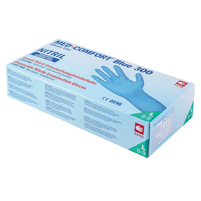 Ampri Nitril-Einweghandschuhe, Box „Med-Comfort Blue 300“