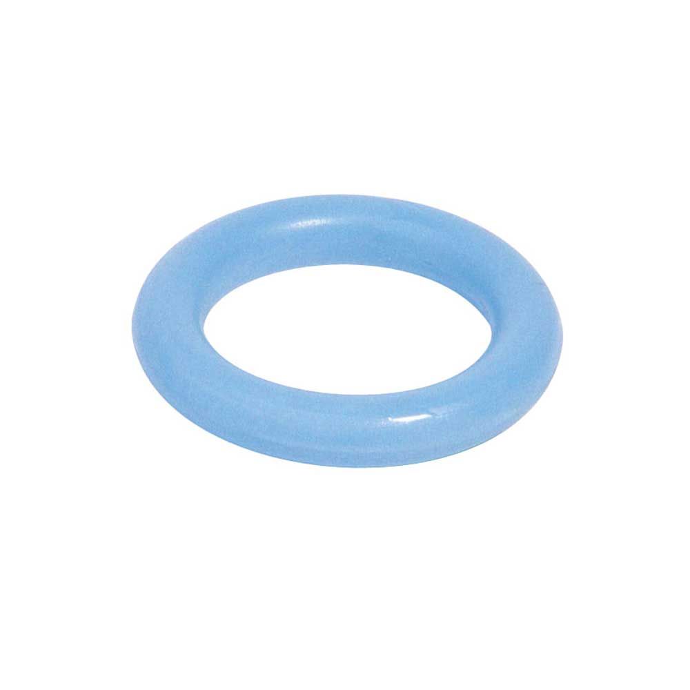 Blaues Silikon-Ringpessar, oval