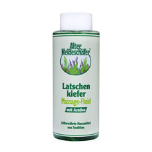 Asam Alter Heideschäfer Latschenkiefer Massage-Fluid mit Arnika, Flasche 500 ml