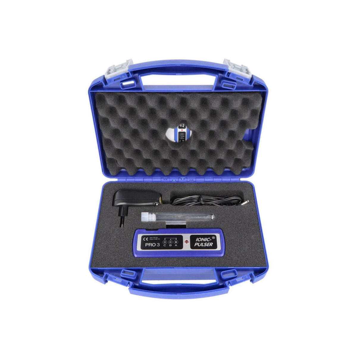 Elektrolysegerät Medionic Ionic-Pulser® PRO3 im Koffer, Zubehör in Formeinlage