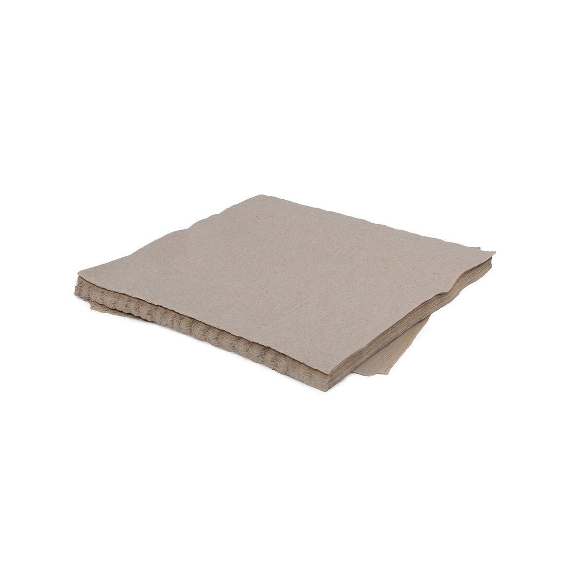 Ungebleichte Zelstoffwatte, gefaltete Lage, 20×30 cm, hellbeige