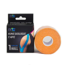 Medicalcorner24 Power-Kinesiologie-Tape, orange, 5 cm x 5 m – Rolle