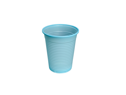 Euronda Monoart Einwegbecher, 180 ml, hellblau