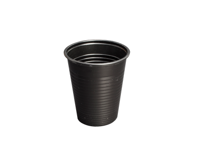 Euronda Monoart Einwegbecher, 180 ml, schwarz