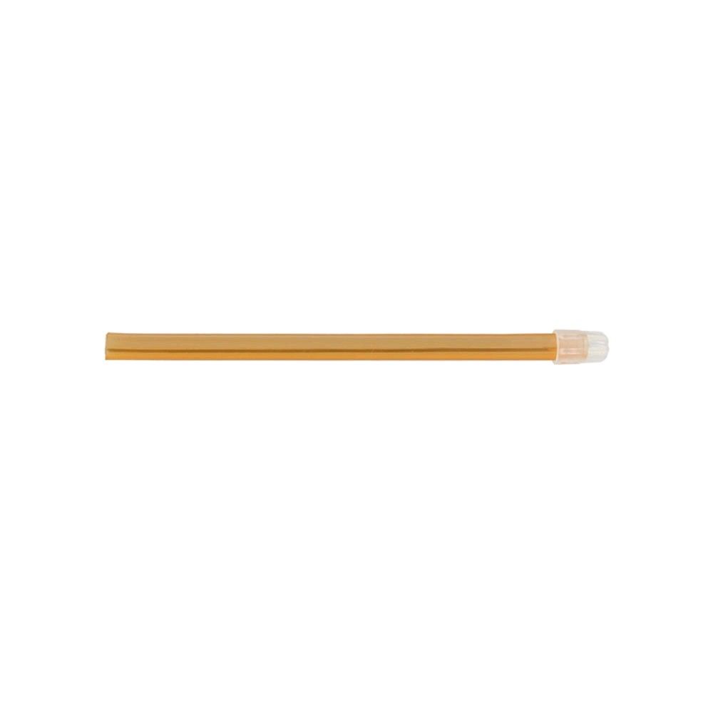 Speichelsauger mit loser Kappe, 15 cm, orange