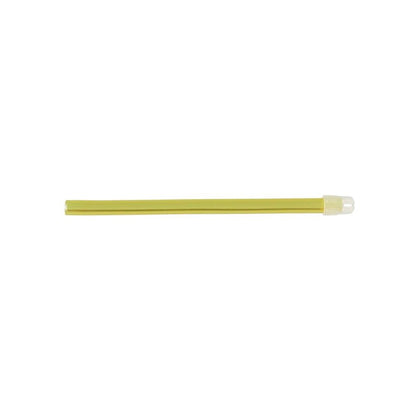 Speichelsauger mit loser Kappe, 15 cm, hellgelb