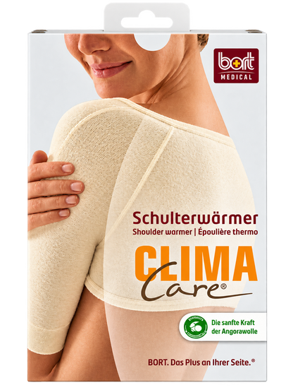ClimaCare® Schulterwärmer von Bort, cremefarbener Wärmer für die Schulterpartie
