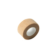 Kohäsives Fingertape, hautfarben-beige mit Klebe-Kern, 2,5 cm x 4,5 m