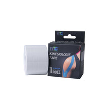 Kinesiologie-Tape-Rolle weiß, 5 cm x 5 m, mit Verpackung