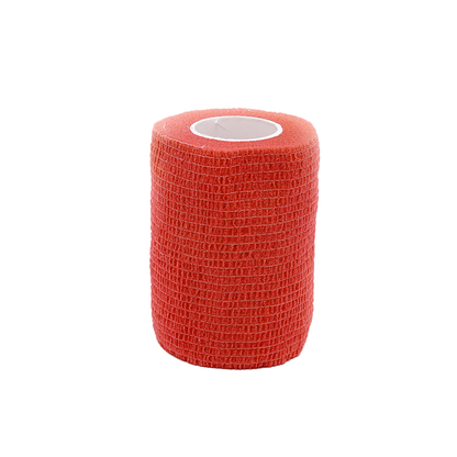 Selbsthaftende Vlivetbandage, rot, 7,5 cm × 4,5 m, Rolle