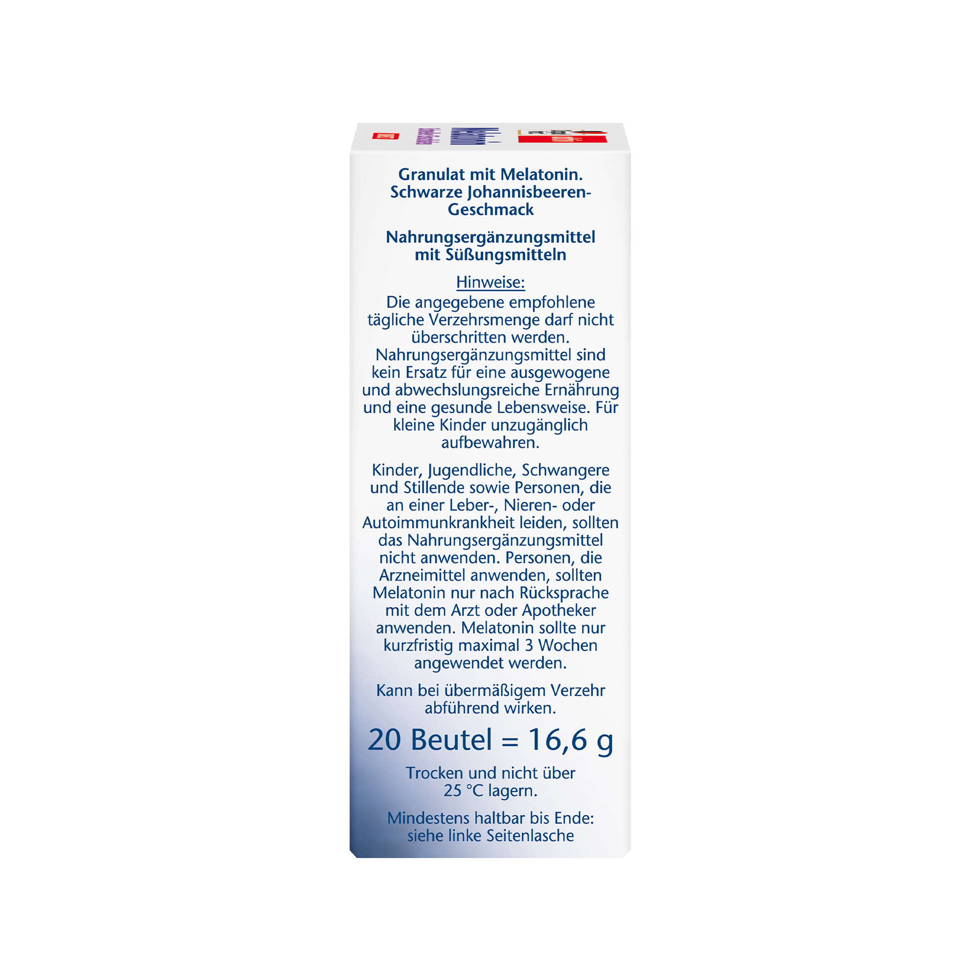 Doppelherz aktiv Melatonin Direct, 20 Portionen