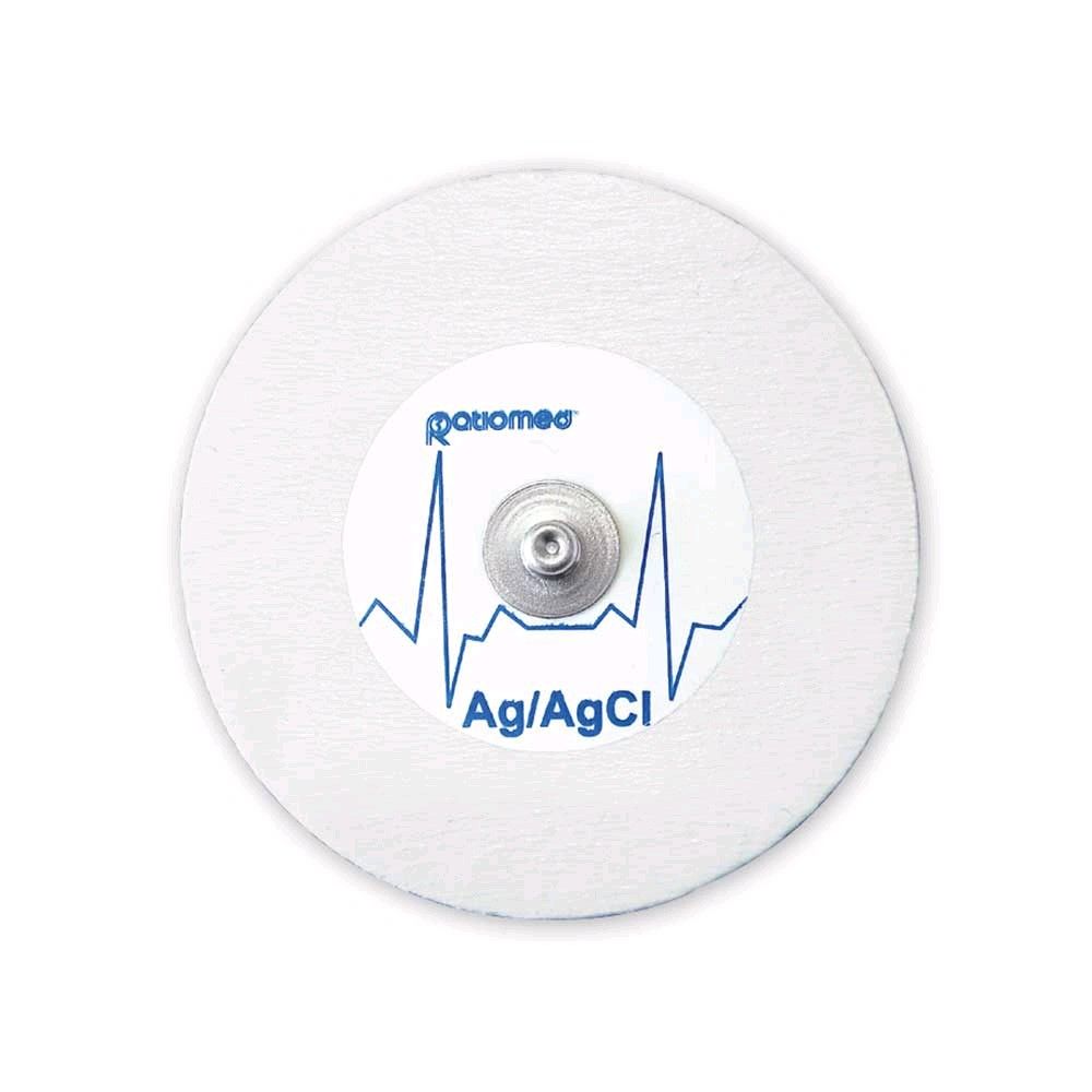 Ratiomed Einmal-Elektroden, aus Schaumstoff, Kurzzeit-EKG, 55mm, 30 St