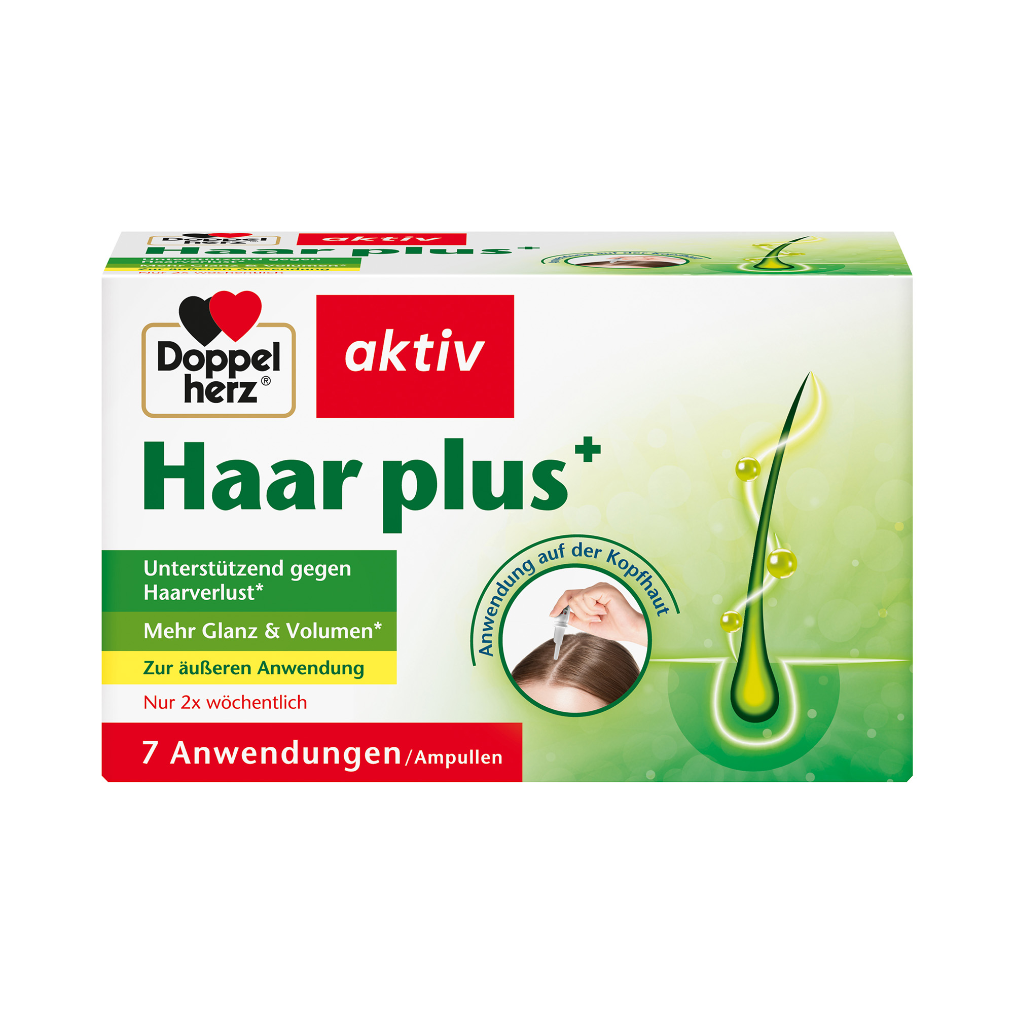 Doppelherz aktiv Haar Plus, 7 Ampullen