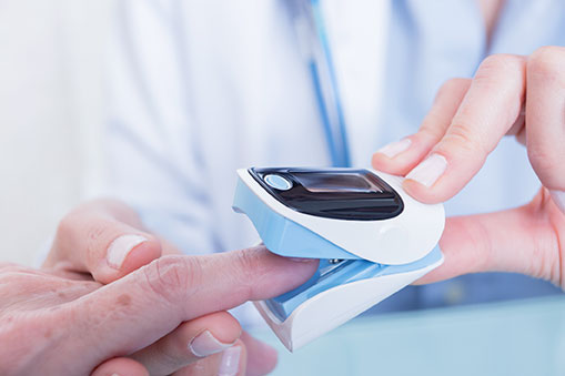 Buy a fingertip pulse oximeter - for clinical use or monitoring oxygen levels at home