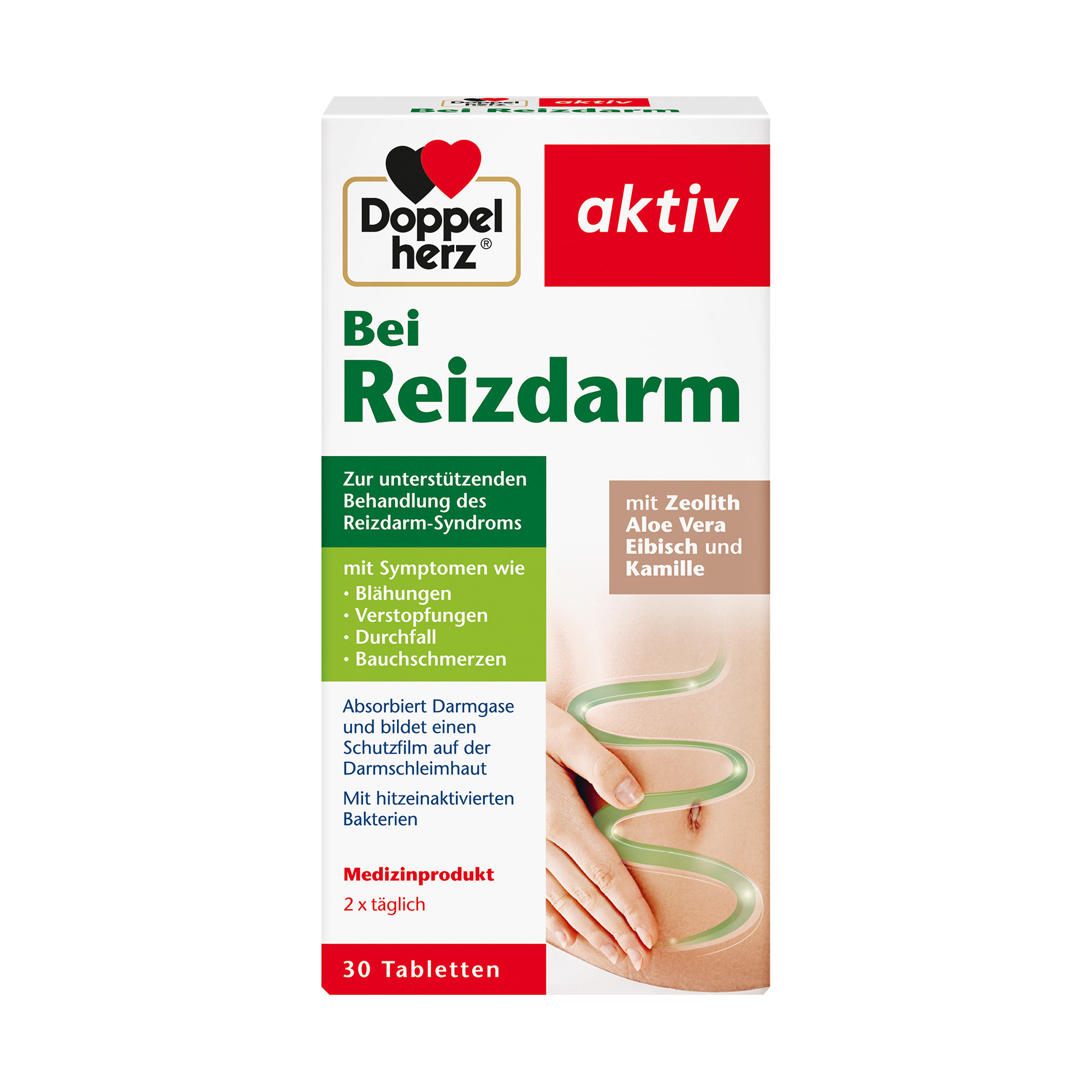 Doppelherz aktiv Bei Reizdarm, 30 Tabletten